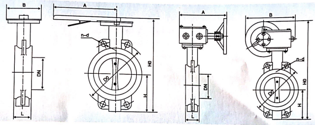 對(duì)夾式蝶閥 對(duì)夾式蝶閥