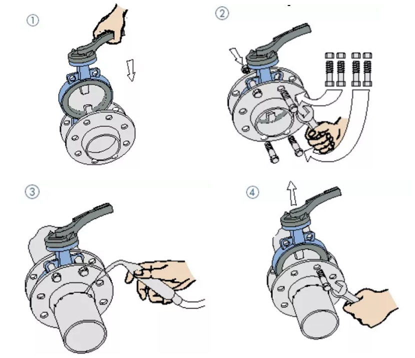 對(duì)夾式蝶閥 對(duì)夾式蝶閥